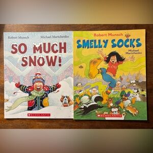 Robert Munsch 2 Children's Books new